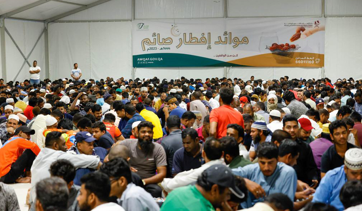 Awqaf General Directorate: 350,000 People Benefited from Iftar Meals during Ramadan